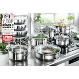 thumbnail of Karcher Topfset Jasmin (Edelstahl, 20-teilig, inkl. Glasdeckel und Edelstahl Schüssel Set, Induktion)