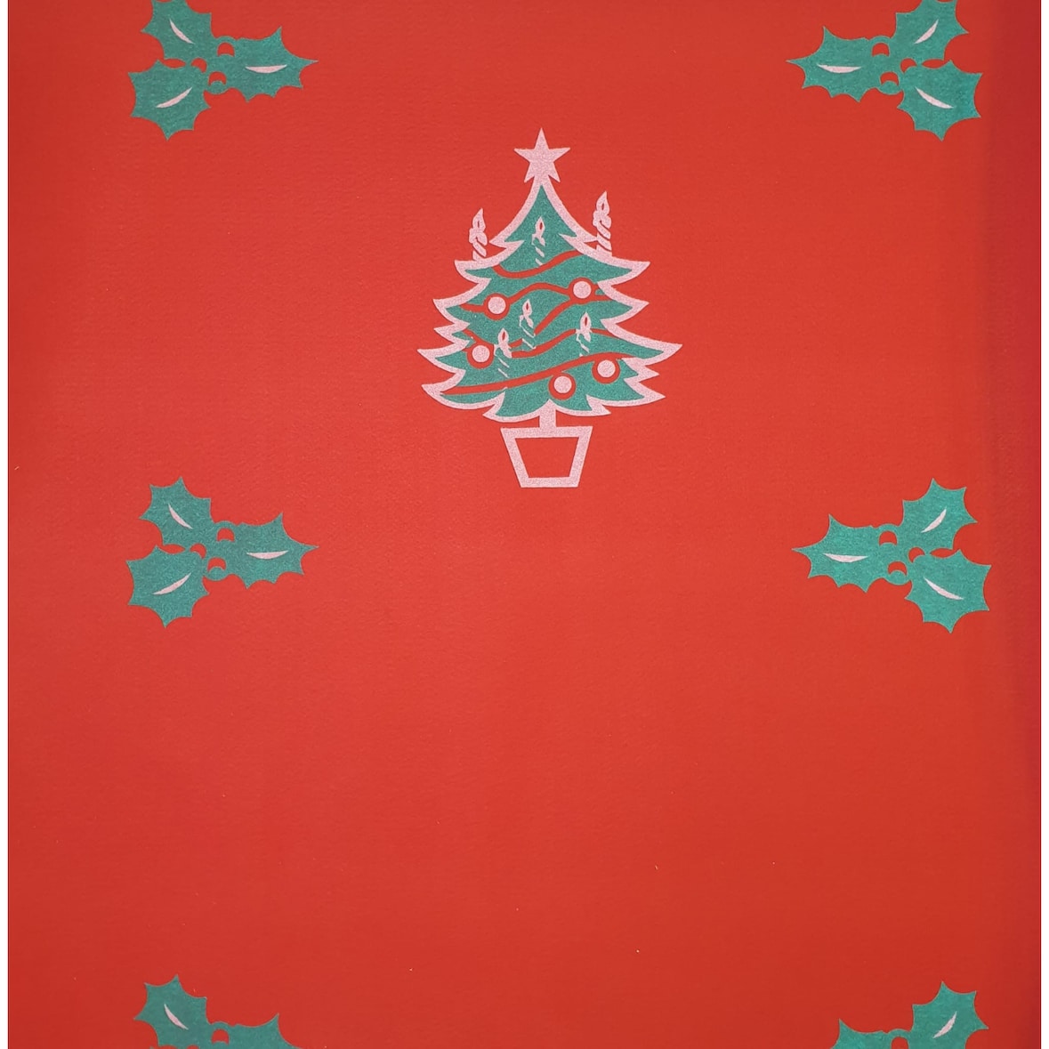 Moqueta de Navidad Roja Ancho 2 mts. Por metros lineales.