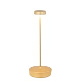 thumbnail of Zafferano Swap Mattgold LED-Tischlampe, wiederaufladbar und dimmbar, 2200-2700-3000 K - 9 Stunden maximale Leistung