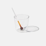 thumbnail of Copo medidor Spritzometer Tumbler - Conjunto de 2 copos + dispensador Spritz, vidro decorado, fabricado na Itália - Zafferano Italia