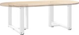 thumbnail of Helloshop26 - Set aus 2 verstellbaren T-förmigen Couchtischbeinen 70 x 25 x 43 cm modernes Design weißer Stahl 02_0057306