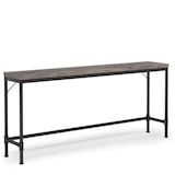thumbnail of Tribesigns Mesa consola estrecha, 180 cm, estilo industrial, color gris