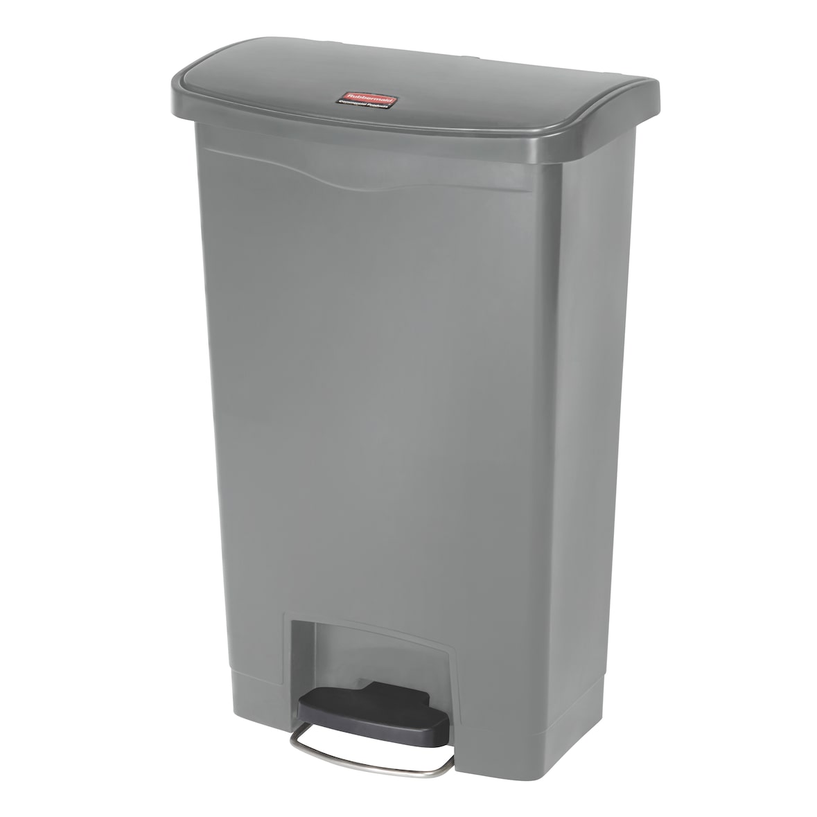 Rubbermaid Cubo de pedal Slim Jim 1883602 Plástico 50l gris