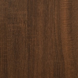 thumbnail of Table console chêne marron 100x29x75 cm bois d'ingénierie Modèle Atlas Office Pro