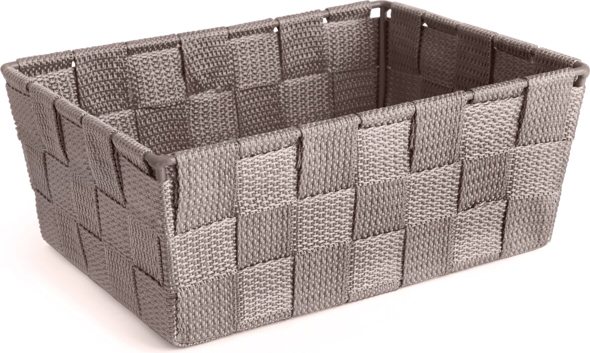Excelsa Korb Cross Nylon 21X16X8,5 Cm Grau