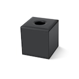 thumbnail of Elegante Taschentuchbox SHAPE Kunstleder Schwarz magnetischer Deckel