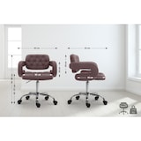 thumbnail of Arbeitshocker Dublin Stoff braun