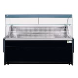 thumbnail of A.C.L - Comptoir d'exposition noir - vitrage droit - prof 900 mm - froid ventilé - Réf. MM297875