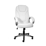 thumbnail of Silla de oficina con asiento en símil piel color Blanco. Modelo Elisabeth