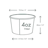 thumbnail of MONOUSO - Pappbecher für Eis 4Oz/114ml (1.000 Stück)