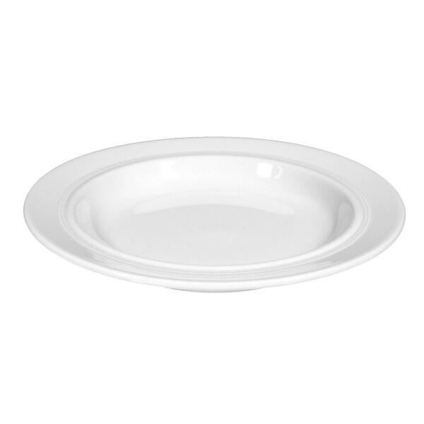 6 x Seltmann Teller halbtief 25,5 cm, Form: Vitalis,  Dekor: 34426 Livorno