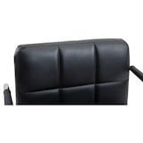 thumbnail of Cadeira de escritório Lucy V2 em imitação de pele preto