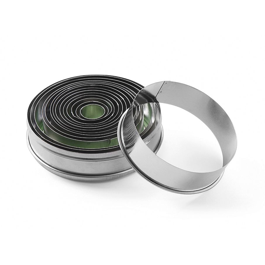 HENDI Ausstechformset, mit glattem Rand, ø19-112, (H)35mm