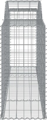 thumbnail of vidaXL Gabionen mit Hochbogen 3 Stk. 300x50x100/120cm Verzinktes Eisen
