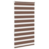 thumbnail of vidaXL Doppelrollo Braun 70x150 cm Stoffbreite 65,9 cm Polyester