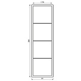 thumbnail of Jung Rahmen 4fach SPLS 984 WW SPLS984WW