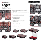 thumbnail of Kistenberg - Tager Carbo plus Werkzeug-Organizer 39 x 57,5 ​​x 10,5 cm