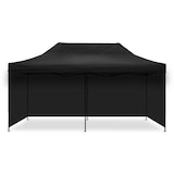 thumbnail of Carpa 3 x 6 hierro negra con paredes