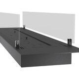 thumbnail of Bruciatore a Bioetanolo da Incasso 150x32x15 cm Insert Black 1500 Nero con Vetro