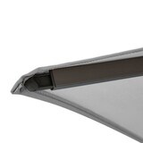 thumbnail of METRO PROFESSIONAL Sonnenschirm quadratisch, Aluminium, 4 x 4 m, wasserabweisend, silber/grau