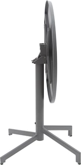 thumbnail of METRO PROFESSIONAL Mesa de comedor plegable, acero, Ø 60 x 74 cm, redonda, gris oscuro