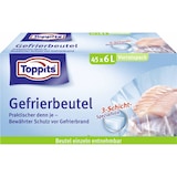 thumbnail of Toppits Gefrierbeutel, 29 x 47 cm, 6 L, 45 Stück