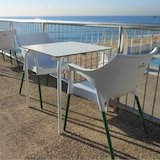 thumbnail of garbar CORE Mesa Cuadrada Interior, Exterior 70x70 Madera Lavada