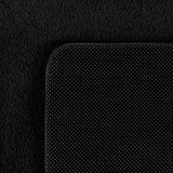 thumbnail of Teppich Kurzflor Uni Modern Waschbar Strapazierfähig Esszimmer Flur OEKO-TEX Schwarz 140x200 cm Schadstoffgeprüft – ISAR von Kadima Design