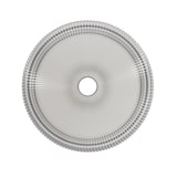 thumbnail of Rundes Waschbecken 36cm Kristallglas Transparent, Künstlerische Streifen, Modernes Design, Pflegeleicht, Badezimmer Aufsatzbecken