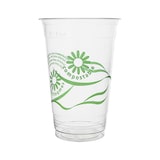 thumbnail of MONOUSO - Sustainable Earth PLA Beker "groen Spirit"  Transparant  310ml (50 stuks)