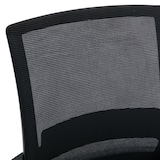 thumbnail of ZIK Cadeira de escritório giratória regulável em altura com apoio lombar e apoios de braços - Preta