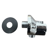 thumbnail of Supporto per doccetta con presa acqua integrata, in ottone pesante