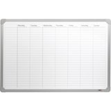 thumbnail of DESQ | Weekplanner | Magnetisch | Aluminium Frame| 60 x 90  cm