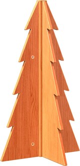 thumbnail of vidaXL Weihnachtsbaum Holz zum Schmücken 69,5 cm Massivholz Kiefer