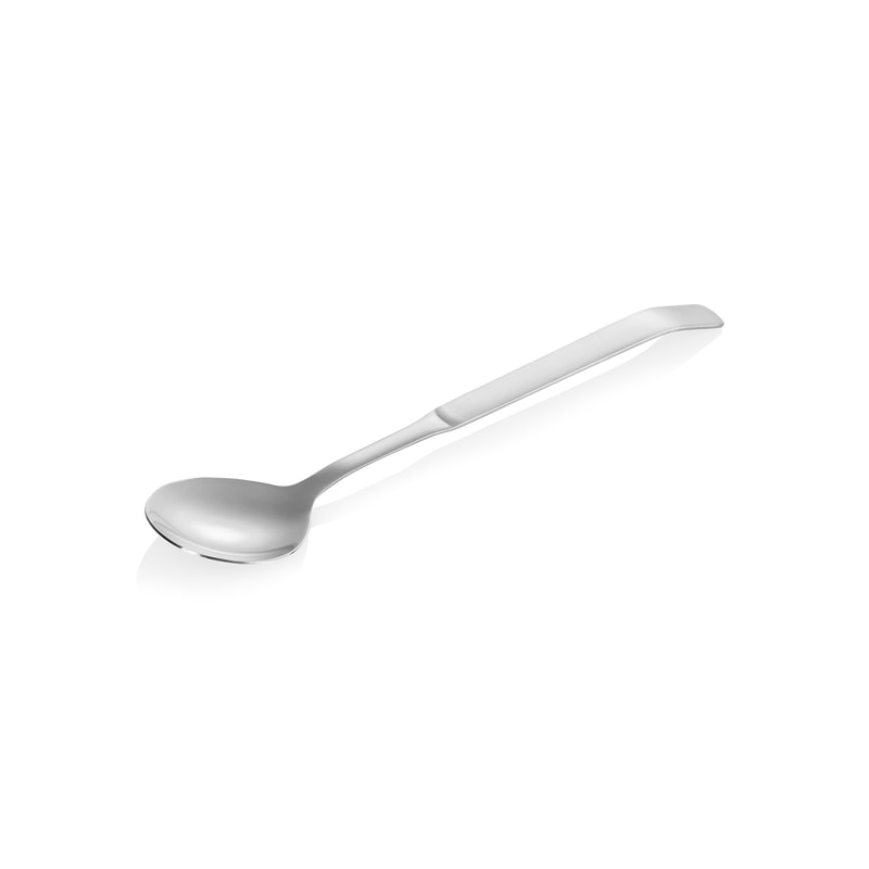24x Salatbesteck Salatlöffel Kitchen Tool Buffet, 24 cm, Chromnickelstahl