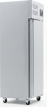 thumbnail of Romux® Gefrierschrank mit 1 Tür 68 cm mit Umluftkühlung | Gastro Gefrierschrank aus Edelstahl mit 600 L Kapazität - 3 Einlegeböden und 580 W