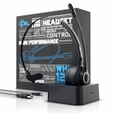 thumbnail of CSL - kabelloses Headset mit Ladestation - Mono Bluetooth Headset mit Mikrofon - USB Ladeport - Multipoint, Rauschunterdrückung - leicht