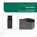 thumbnail of Luzzo® Pedaalemmer California 30L – Mat Zwart – Hygiënisch & Smal