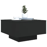 thumbnail of vidaXL Couchtisch mit LED-Leuchten Schwarz 55x55x31 cm