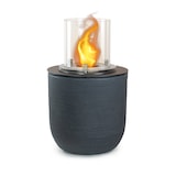 thumbnail of Divina Fire -  Bioethanol-Kamin-Gartenkohlebecken für drinnen und draußen RAFFAELLO Ghisa Grigio d.35 x h55