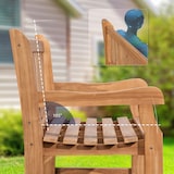 thumbnail of Teakbank Jackson V2 teak/200 cm