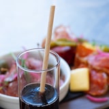 thumbnail of Pailles droites en carton kraft 20 cm Ø 6 mm par 100