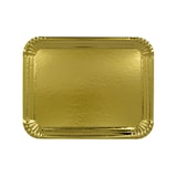 thumbnail of MONOUSO - Bandeja de Cartão Rectangular Ouro 10x16 cm (100 Uds)