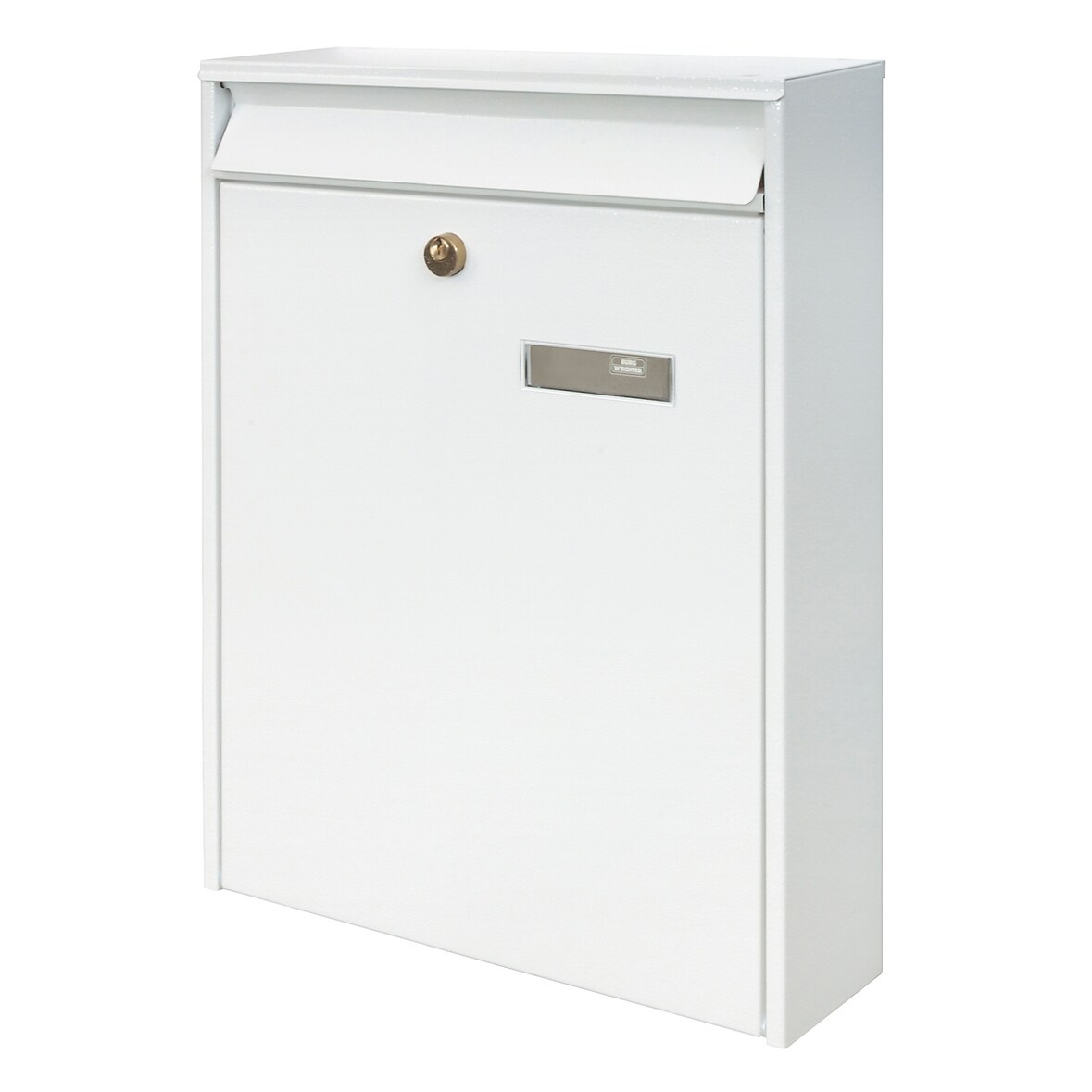 BURG-WÄCHTER Brievenbussen Metaal 115 mm 295 mm 410 mm wit
