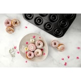 thumbnail of Dr. Oetker Tradition Molde Repostería, 12 Cavidades con Saliente Central para Hacer Donuts, Rosquillas Y Bagels, Acero con Revestimiento