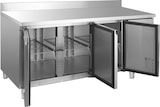 thumbnail of GastroHero Kühltisch Edelstahl GN 1/1 mit Aufkantung 3-türig Umluftkühlung -2 °C bis +8 °C 230 V Profi Gastronomie 1800x700x850 mm