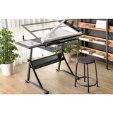 thumbnail of Fromm & Starck Mesa de dibujo profesional - 120 x 60 x 90 cm - inclinable - placa de cristal