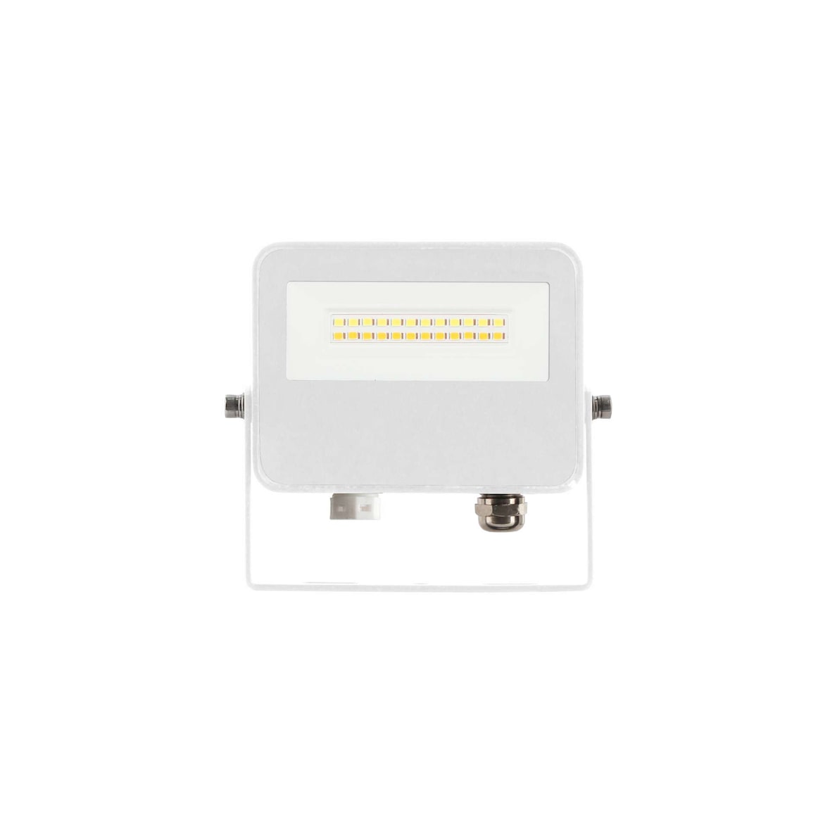 Proiettore LED da Esterno Sky 10W con Tecnologia Switch CCT 3000K/4000K/5000K 115 Gradi Finitura Bianco Opaco - Beneito & Faure