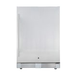 thumbnail of FrigeluX Réfrigérateur table top 136L extérieur encastrable sous plan, Inox RETT136A