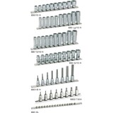 thumbnail of Hazet  880G/10H Außen-Sechskant Gelenk-Steckschlüsseleinsatz-Set     10teilig 3/8" (10 mm)